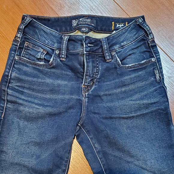 Silver Joga Aiko High Skinny Jeans - Picture 3 of 5